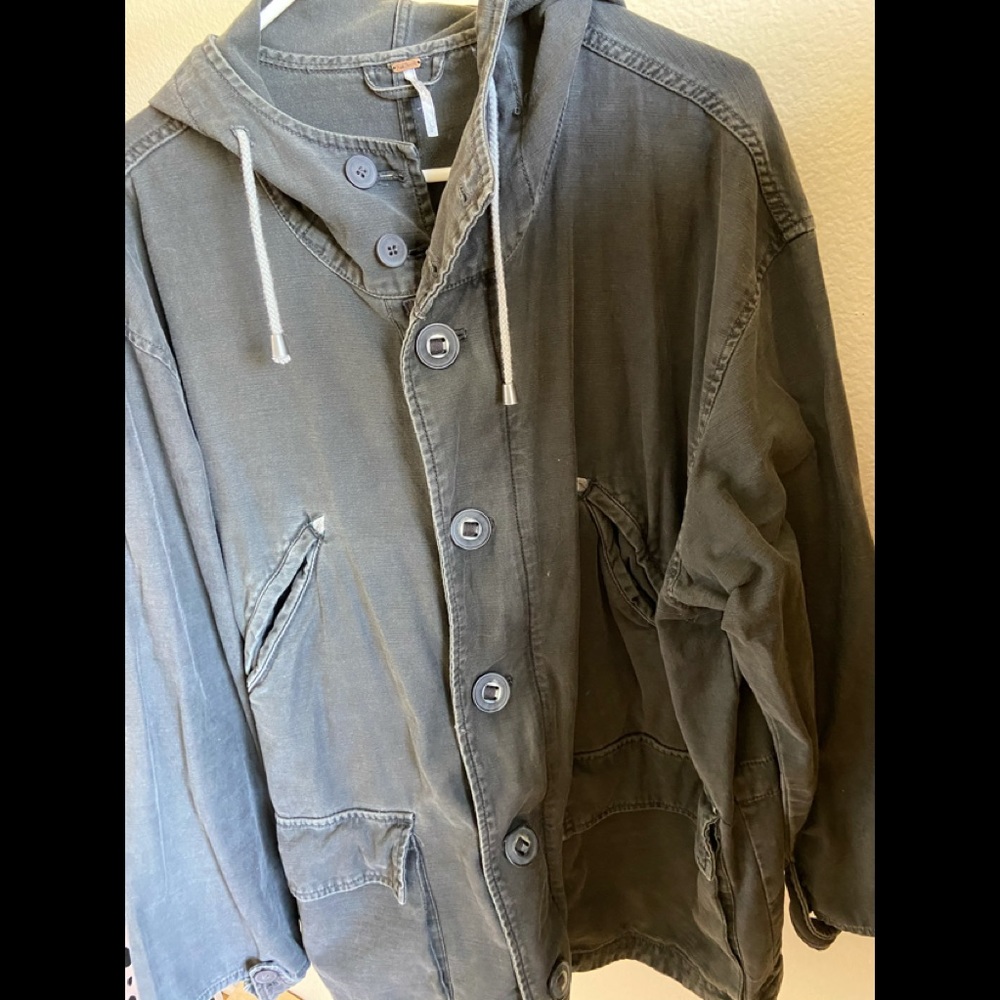 Free people jacket gray